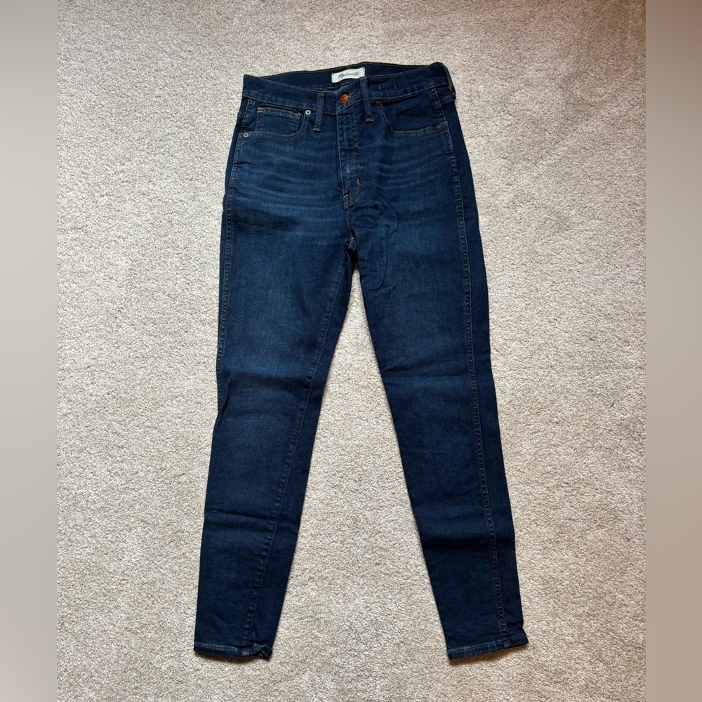 EUC Madewell 10” High-Rise Skinny Jeans - size 28